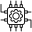 Icon representing the hardware used in drone light shows, including advanced drone technology for seamless light displays